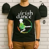 Irish Dance Girl Colors St Patricks Day Ceili Dancer Girl T-Shirt thumb 6