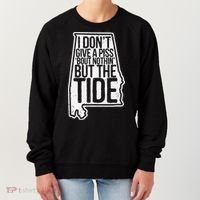 I Don’T Give A Piss About Nothing But The Tide Funny Label Women's Sweatshirt thumb 0