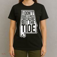 I Don’T Give A Piss About Nothing But The Tide Funny Label T-Shirt thumb 4