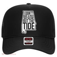 I Don’T Give A Piss About Nothing But The Tide Funny Label Hat thumb 0