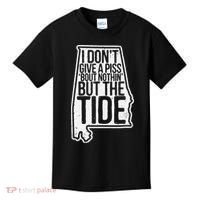 I Don’T Give A Piss About Nothing But The Tide Funny Label Kids T-Shirt thumb 0
