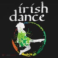 Irish Dance Girl Colors St Patricks Day Ceili Dancer Girl T-Shirt thumb 7
