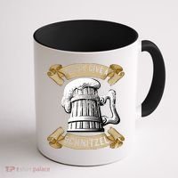 I Don't Give A Schnitzel Oktoberfest Germany Coffee Mug thumb 1