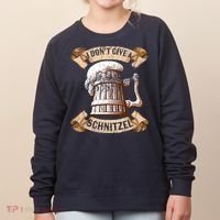 I Don't Give A Schnitzel Oktoberfest Germany Women's Sweatshirt thumb 0