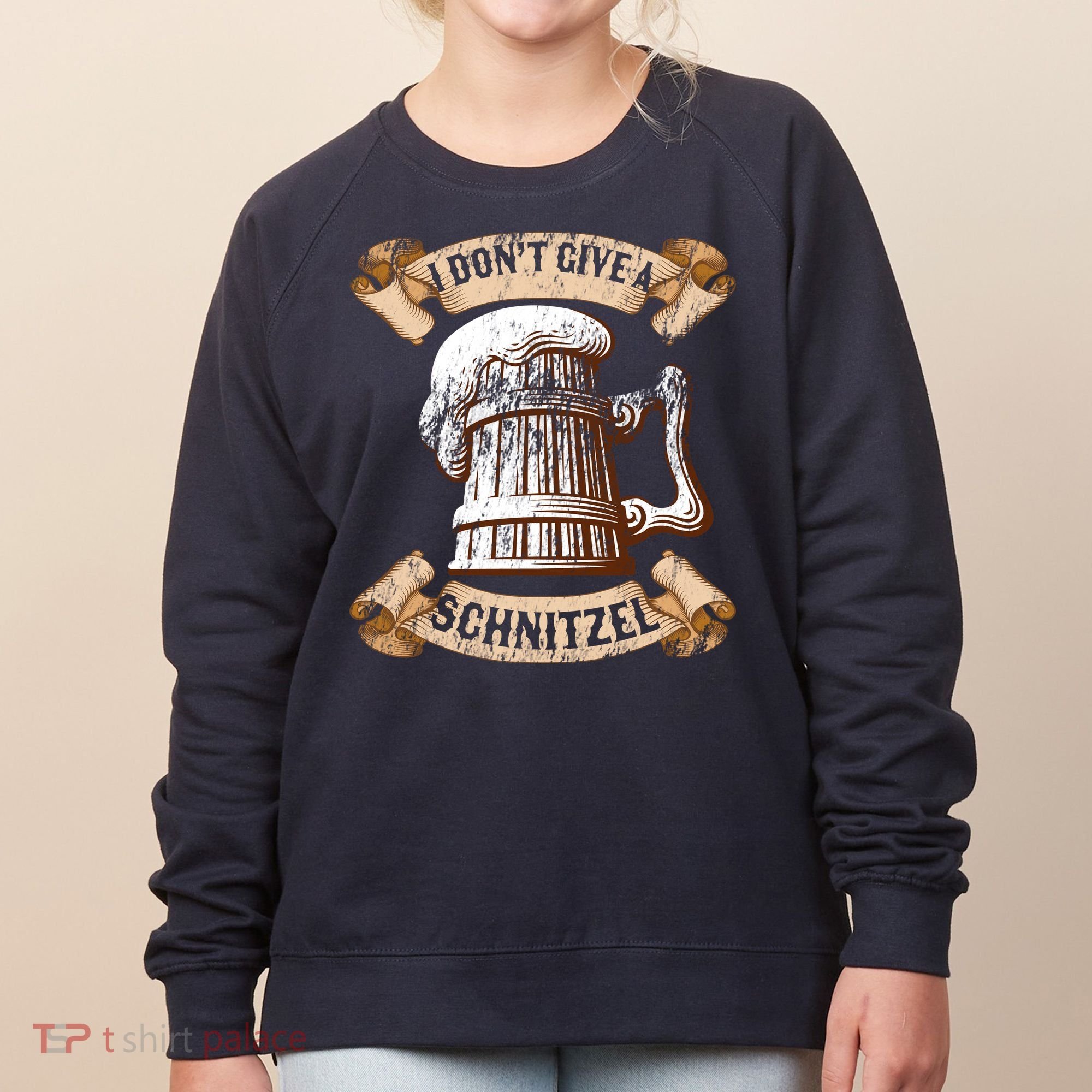 I Don't Give A Schnitzel Oktoberfest Germany Women's Sweatshirt