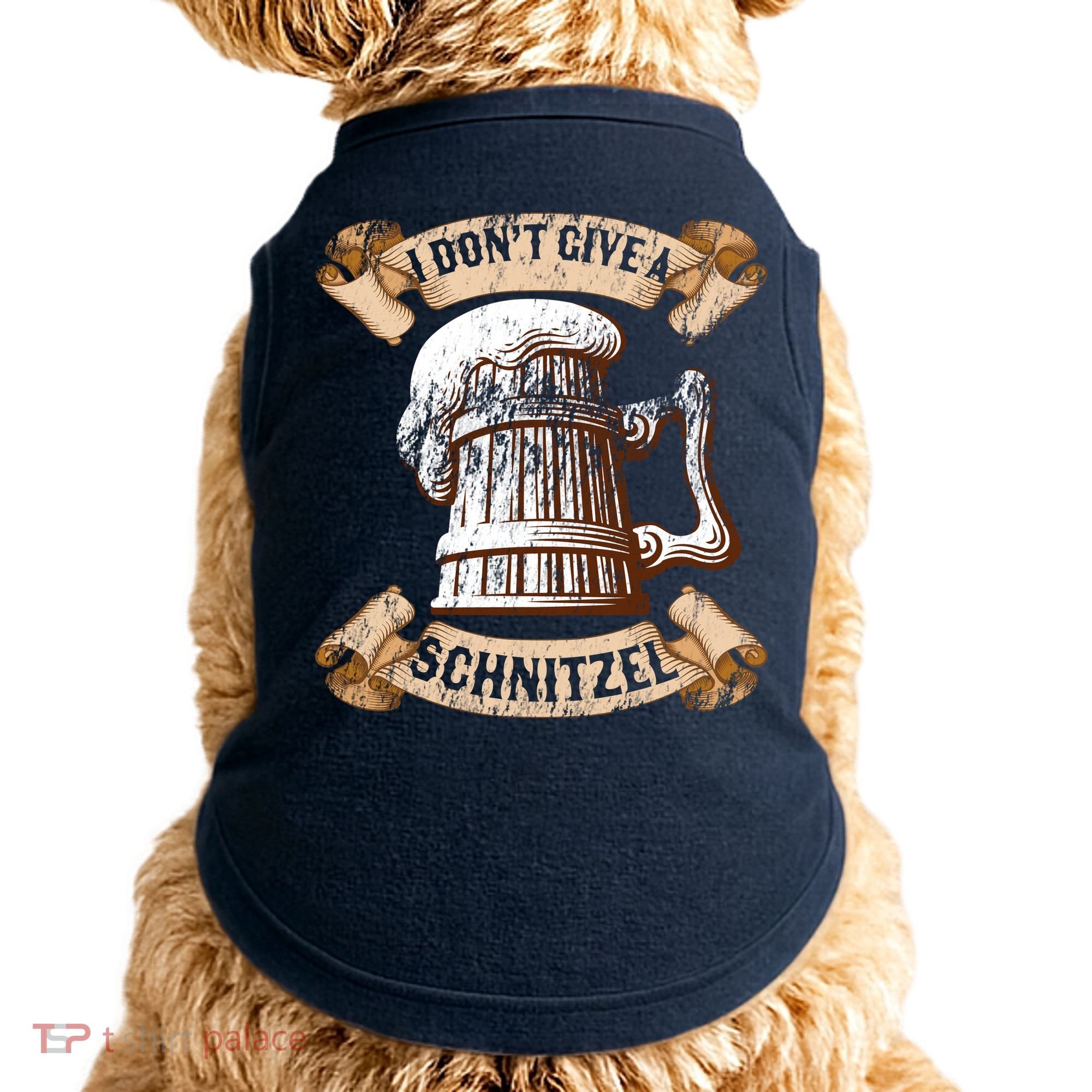 I Don't Give A Schnitzel Oktoberfest Germany Doggie Tank