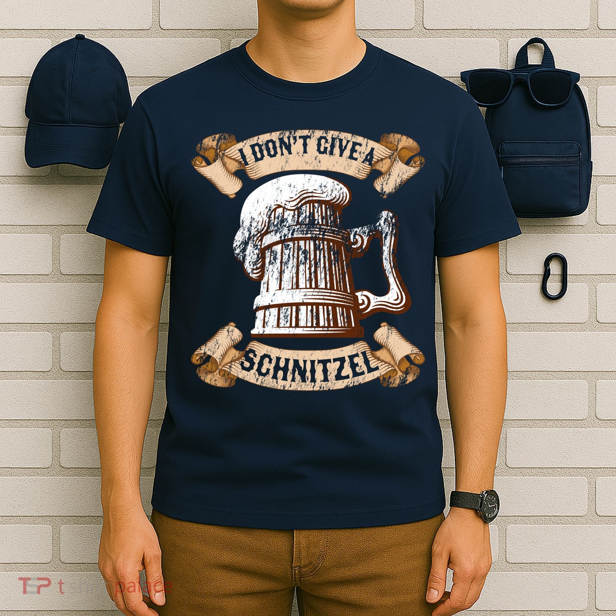 I Don't Give A Schnitzel Oktoberfest Germany T-Shirt