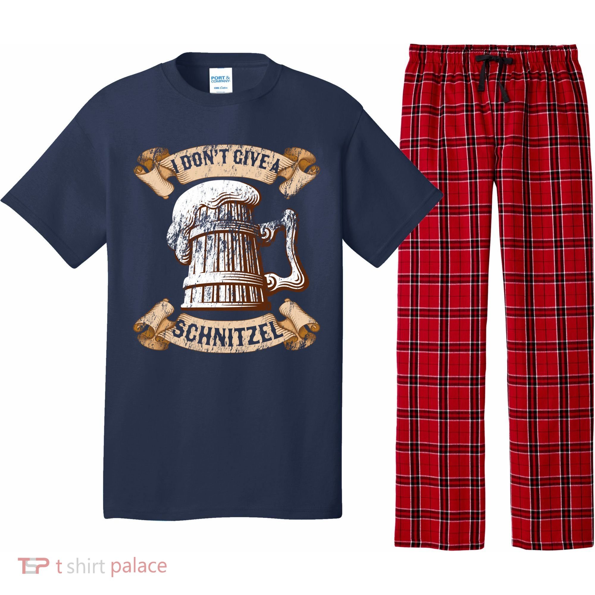 I Don't Give A Schnitzel Oktoberfest Germany Pajama Set