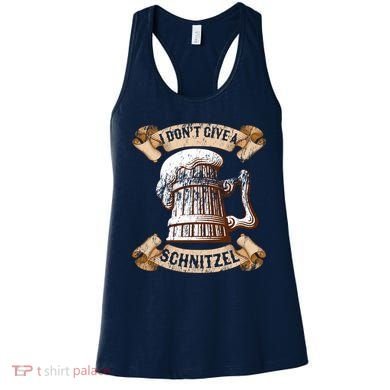 I Don't Give A Schnitzel Oktoberfest Germany Women's Tank Top