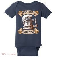 I Don't Give A Schnitzel Oktoberfest Germany Baby Bodysuit thumb 0