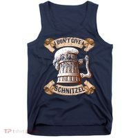 I Don't Give A Schnitzel Oktoberfest Germany Tank Top thumb 0