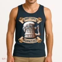 I Don't Give A Schnitzel Oktoberfest Germany Tank Top thumb 3