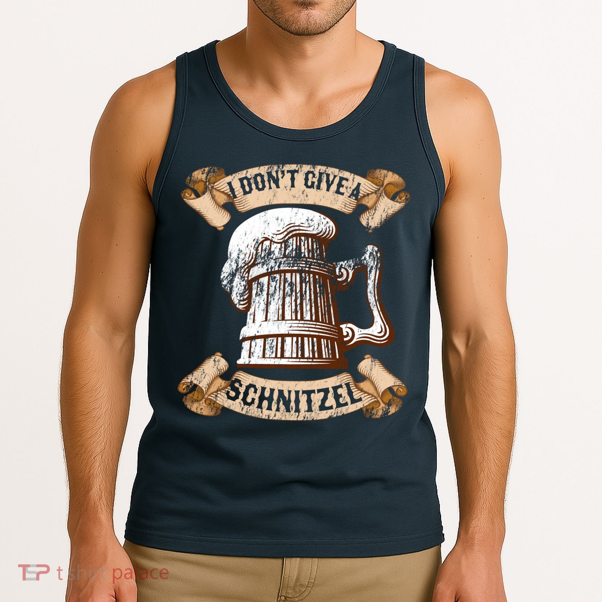 I Don't Give A Schnitzel Oktoberfest Germany Tank Top