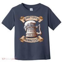 I Don't Give A Schnitzel Oktoberfest Germany Toddler T-Shirt thumb 0