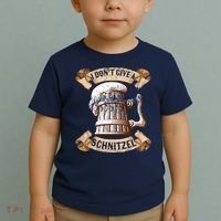 I Don't Give A Schnitzel Oktoberfest Germany Toddler T-Shirt thumb 2