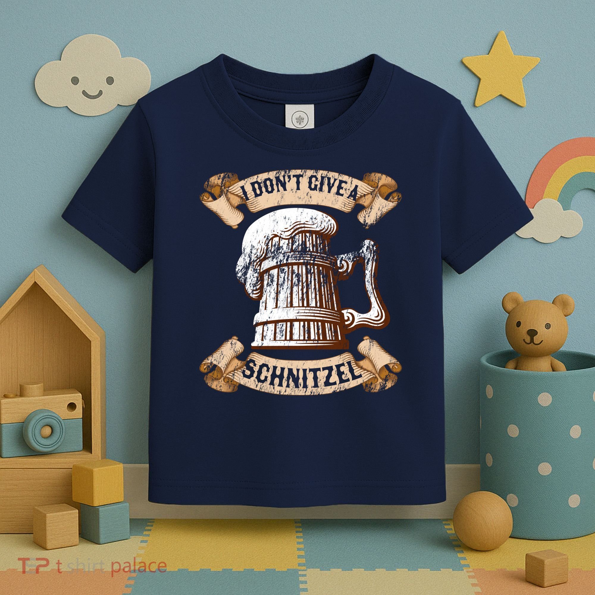 I Don't Give A Schnitzel Oktoberfest Germany Toddler T-Shirt