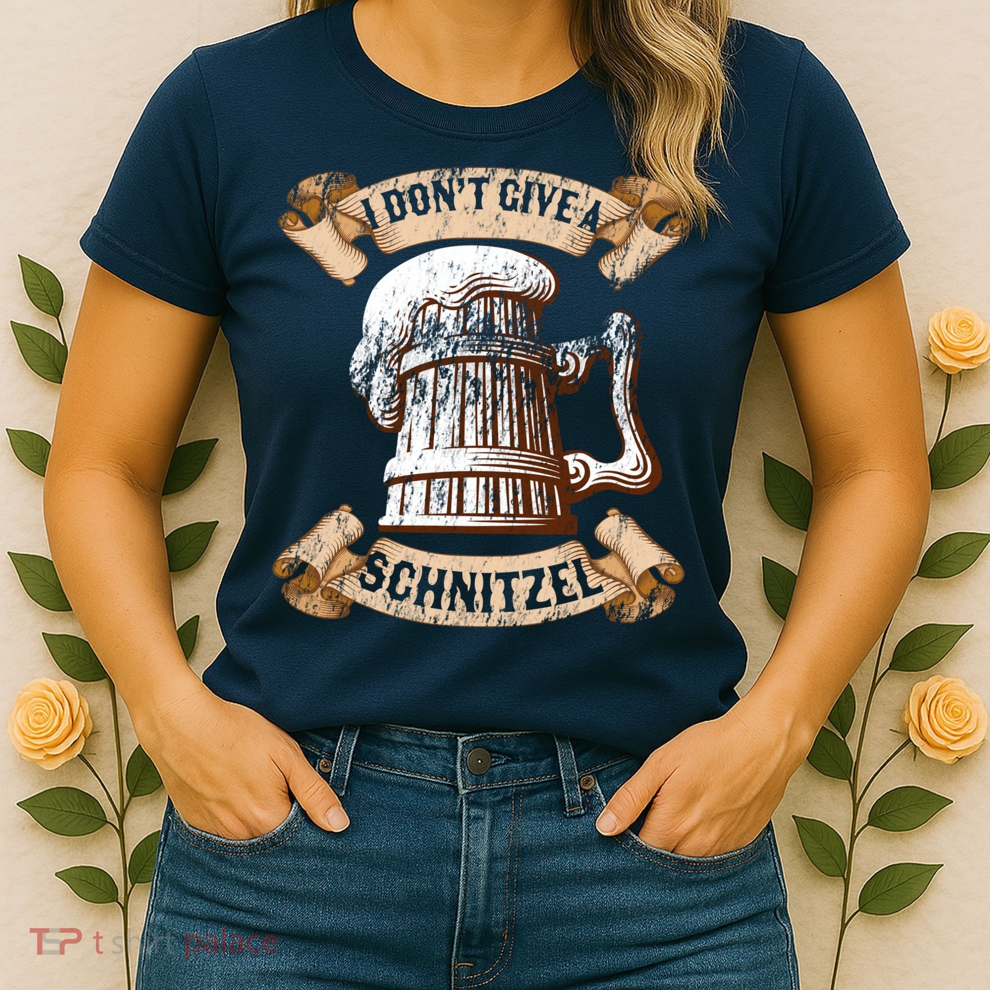 I Don't Give A Schnitzel Oktoberfest Germany Women's T-Shirt