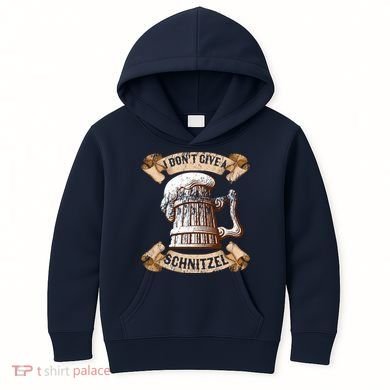 I Don't Give A Schnitzel Oktoberfest Germany Kids Hoodie