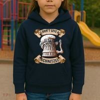 I Don't Give A Schnitzel Oktoberfest Germany Kids Hoodie thumb 3