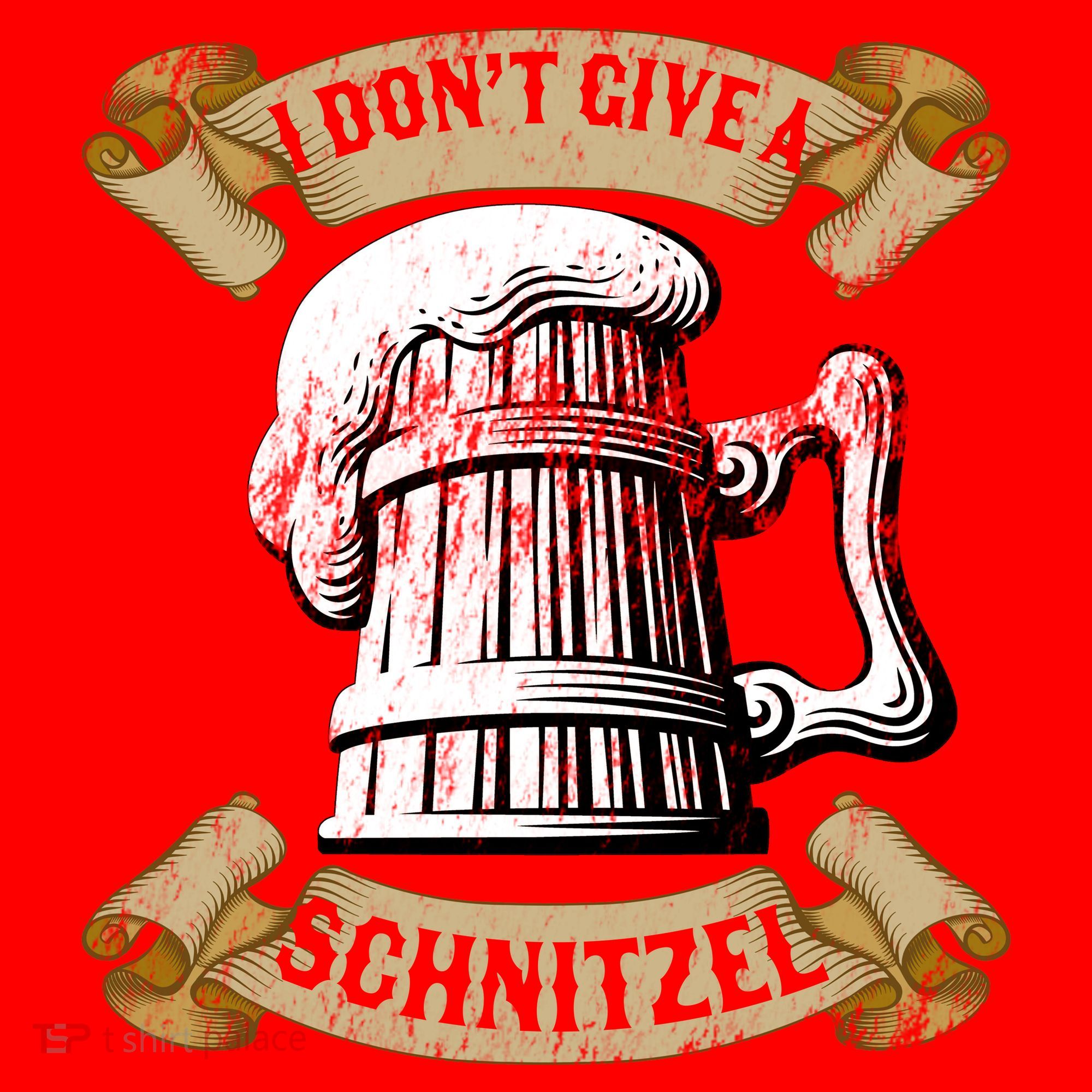 I Don't Give A Schnitzel Oktoberfest Germany Santa Hat