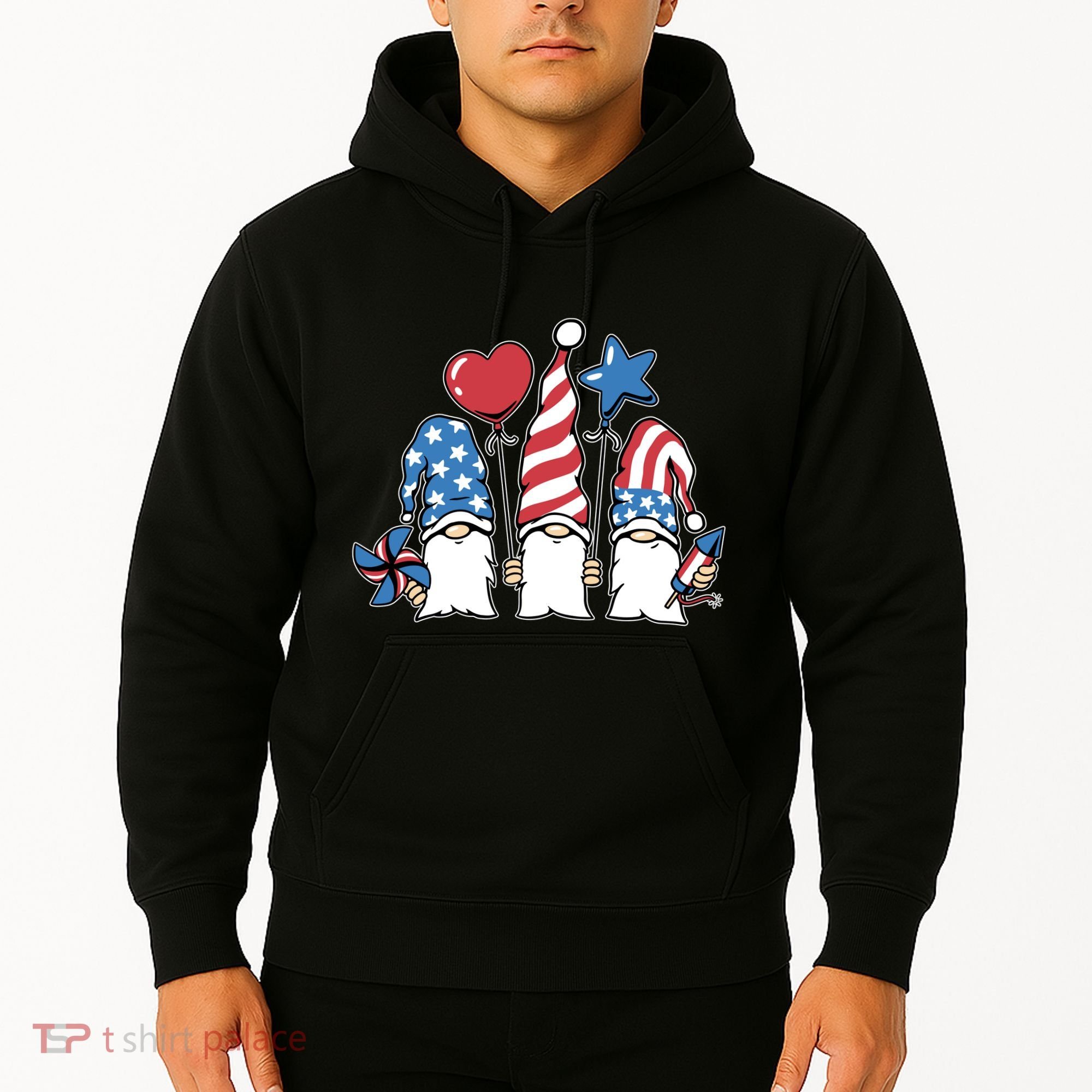 Independence Day Gnome Hoodie