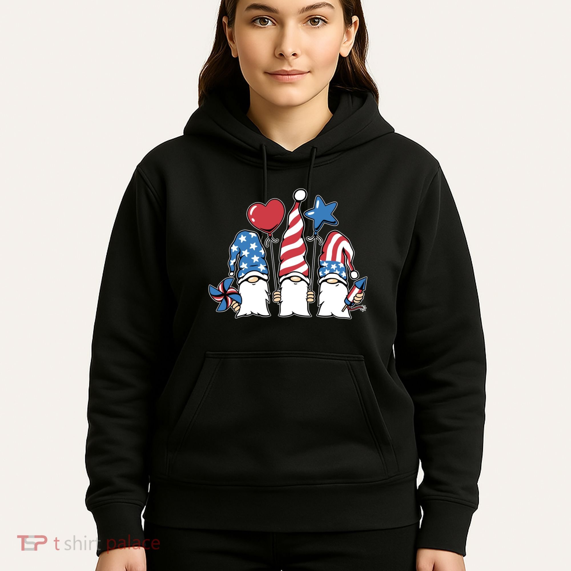 Independence Day Gnome Hoodie