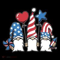 Independence Day Gnome Apron thumb 3