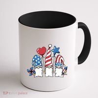 Independence Day Gnome Coffee Mug thumb 1