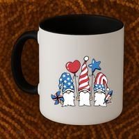 Independence Day Gnome Coffee Mug thumb 2