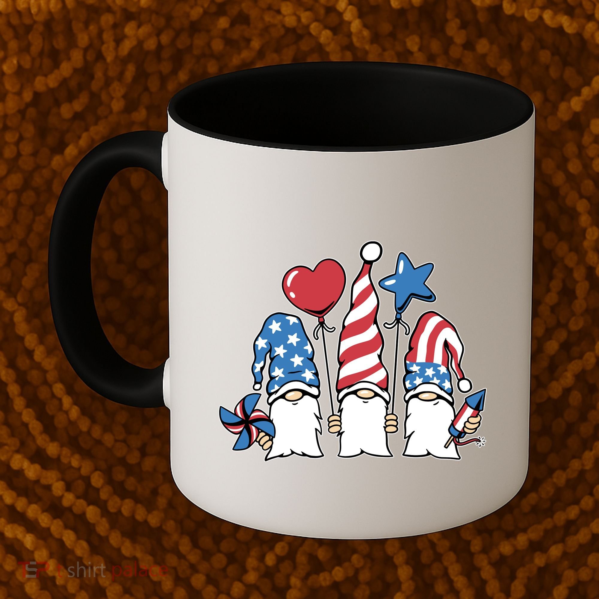 Independence Day Gnome Coffee Mug