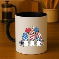 Independence Day Gnome Coffee Mug thumb 4
