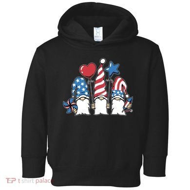 Independence Day Gnome Toddler Hoodie