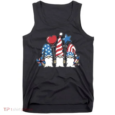 Independence Day Gnome Tank Top