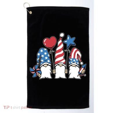 Independence Day Gnome Golf Towel