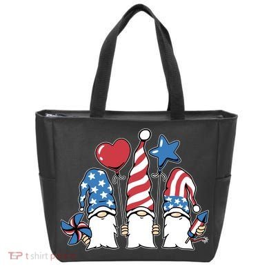 Independence Day Gnome Tote Bag