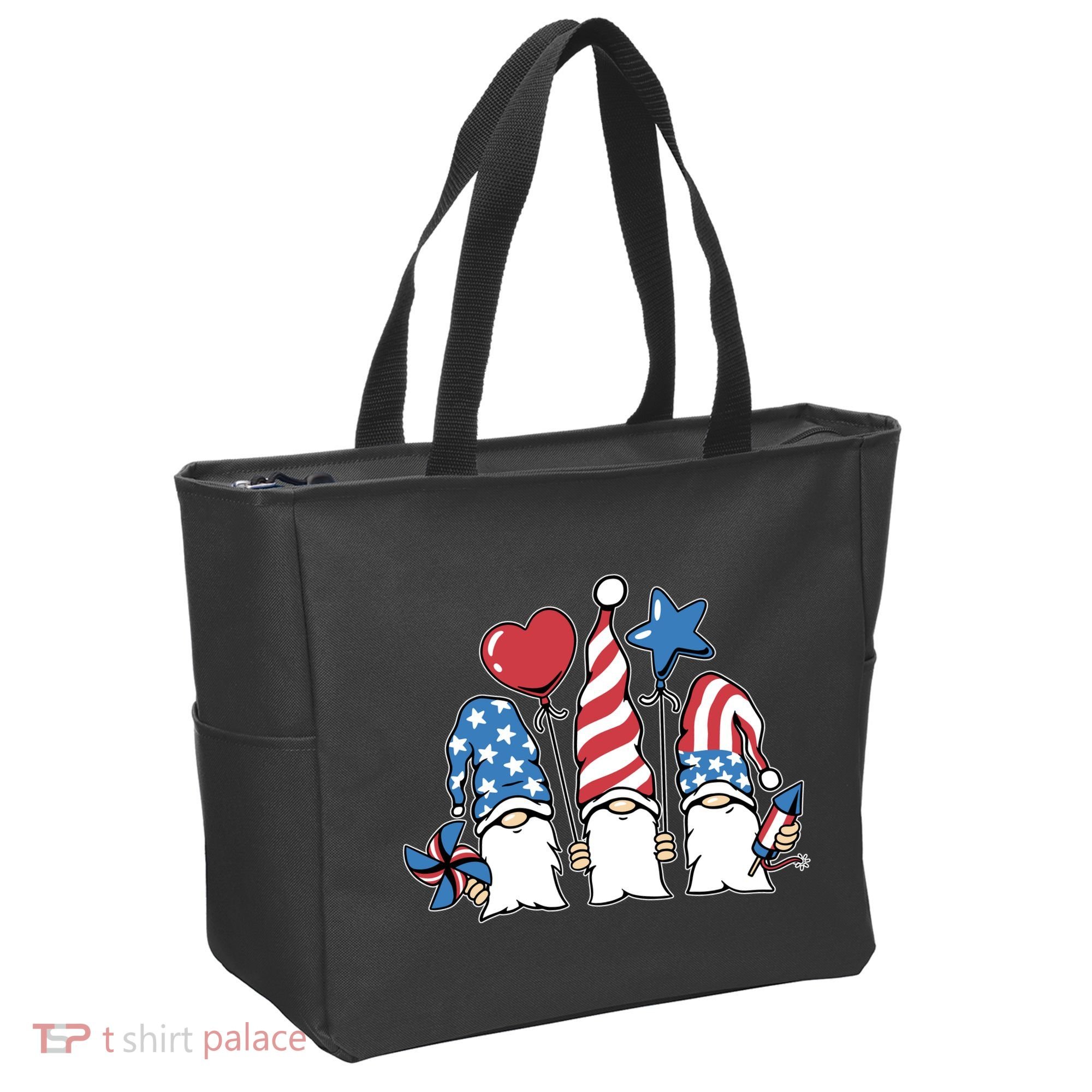Independence Day Gnome Tote Bag
