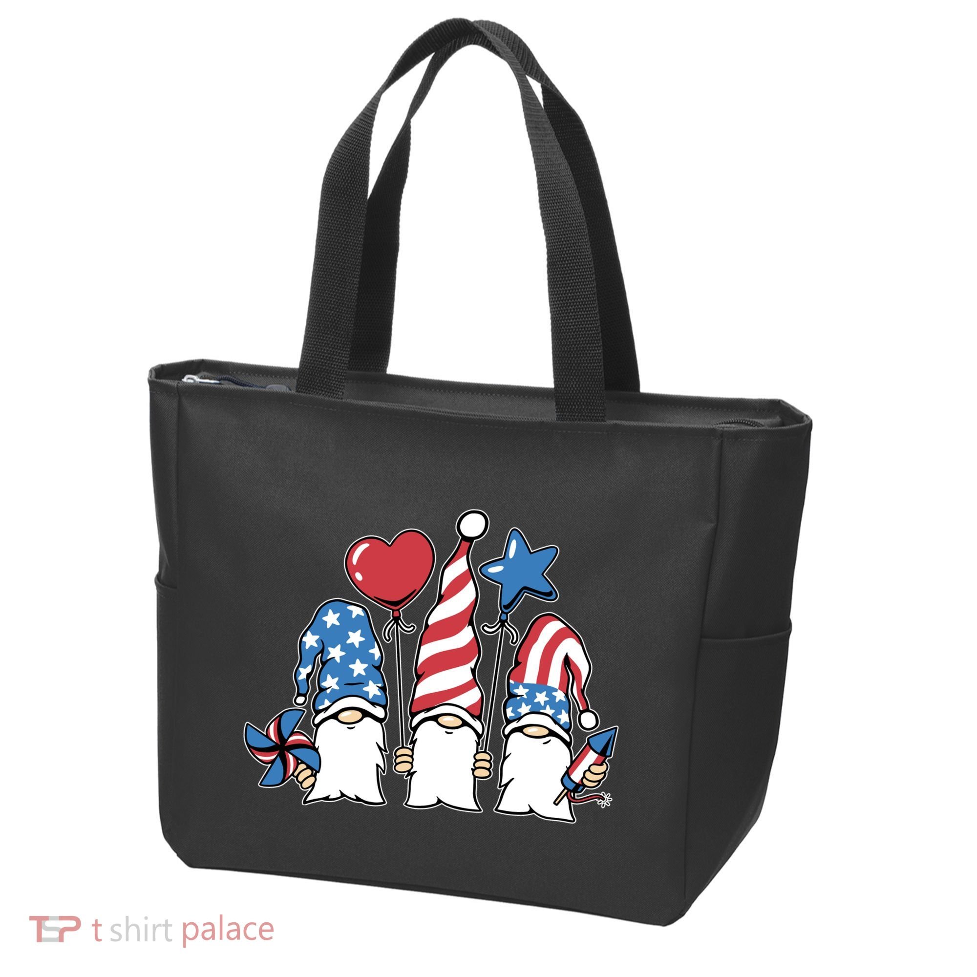 Independence Day Gnome Tote Bag