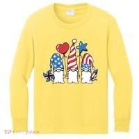 Independence Day Gnome Kids Long Sleeve Shirt thumb 0