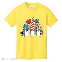Independence Day Gnome Kids T-Shirt thumb 0