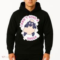 I Don't Give A Sheep Funny Hoodie thumb 2