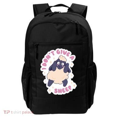 I Don't Give A Sheep Funny Backpack