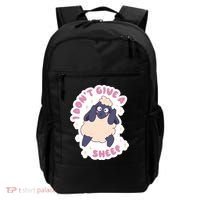 I Don't Give A Sheep Funny Backpack thumb 0