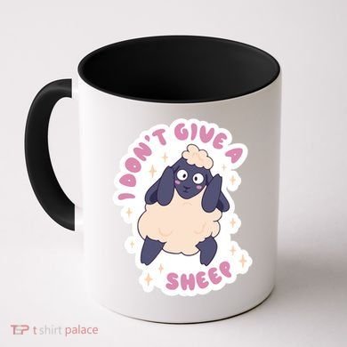 I Don't Give A Sheep Funny Coffee Mug