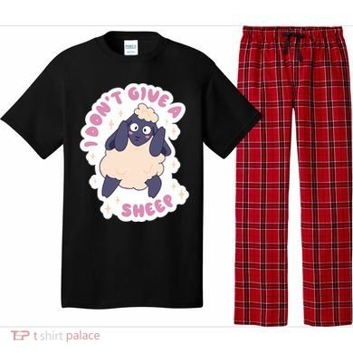 I Don't Give A Sheep Funny Pajama Set