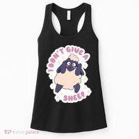 I Don't Give A Sheep Funny Women's Tank Top thumb 0