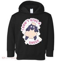 I Don't Give A Sheep Funny Toddler Hoodie thumb 0