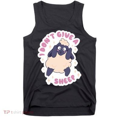 I Don't Give A Sheep Funny Tank Top