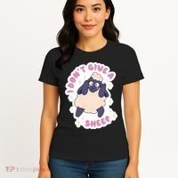 I Don't Give A Sheep Funny Women's T-Shirt thumb 4