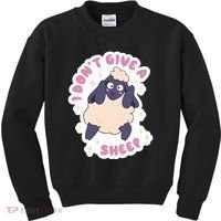 I Don't Give A Sheep Funny Kids Sweatshirt thumb 0