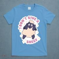 I Don't Give A Sheep Funny T-Shirt thumb 4